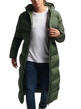 Manteaux Superdry Studios Duvet Vert pour Homme