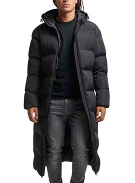 Manteaux Superdry Studios Duvet Noire pour Homme