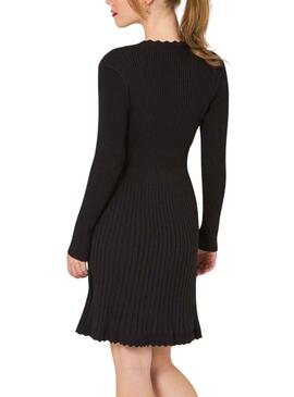 Robe Naf Naf Décolleté Noire pour Femme