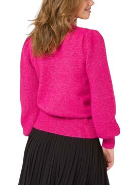 Pull Naf Naf Vegas Rose pour Femme