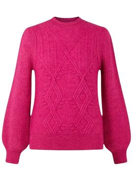 Pull Naf Naf Vegas Rose pour Femme