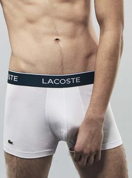 Pack 3 Slip Lacoste Multicolore pour Homme