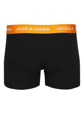 Slip Jack & Jones A donné Pack 3 Noire
