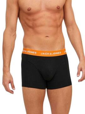 Slip Jack & Jones A donné Pack 3 Noire