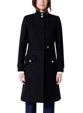 Manteaux Naf Naf est Noire pour Femme