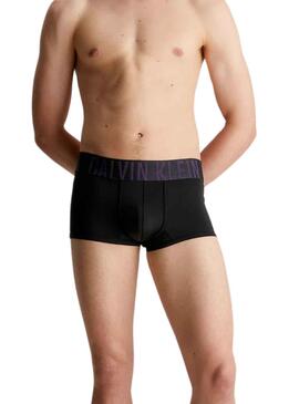 Pack 2 Slip Calvin Klein Low Rise Noire