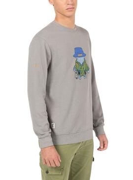 Sweat El Pulpo Explorer Antracite pour Homme