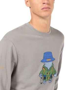 Sweat El Pulpo Explorer Antracite pour Homme