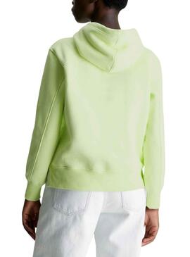 Sweat Calvin Klein Jumpsuitlogo Reg Vert Homme