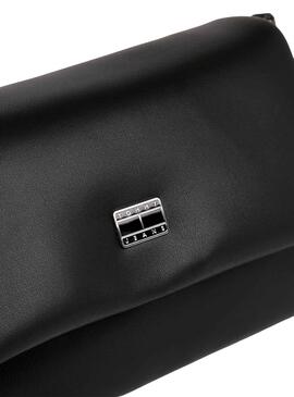 Sac à main Tommy Jeans City Rabat Fille Noire pour Femme