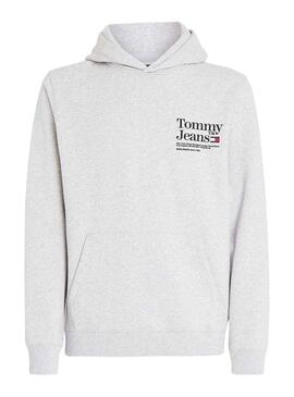 Sweat Tommy Jeans Rég. Modern Gris Homme