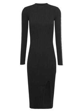 Robe Tommy Jeans Taping Noire pour Femme