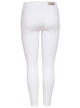 Jeans Only Blush White Femme