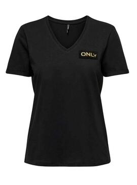 T-Shirt Only Nori Noire pour Femme