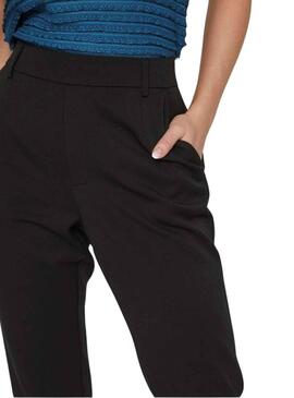 Pantalon Vila Vivarone Noire pour Femme