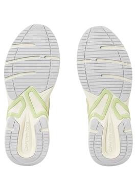 Baskets Calvin Klein Tennis Blanc pour Femme