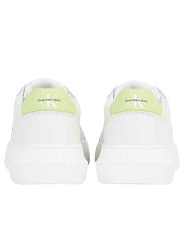 Baskets Calvin Klein Chunky Cupsol Blanc Femme