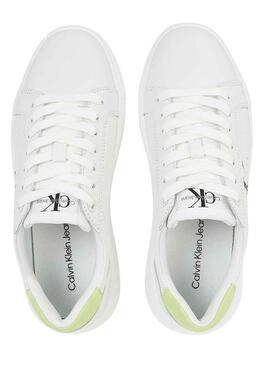 Baskets Calvin Klein Chunky Cupsol Blanc Femme