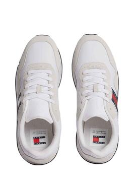 Baskets Tommy Jeans Modern Runner Blanc Homme