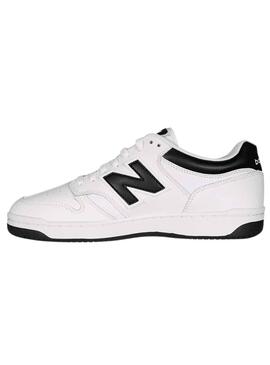 Baskets New Balance BB480 Blanc et Noire