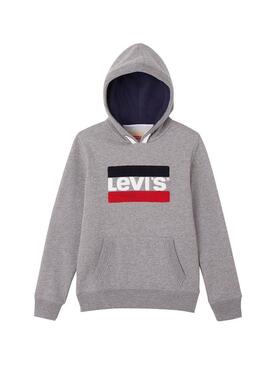 Sweat Levis Olympy Gris Enfante