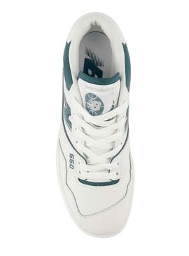 Baskets New Balance BBW550 Vert et Blanc