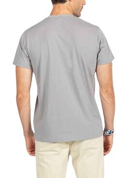T-Shirt El Pulpo Explorer Antracite pour Homme