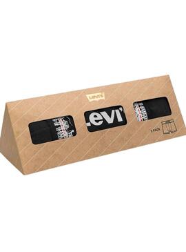 Slip Levis Logo Box Gris pour Homme