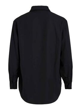 Chemise Vila Winnie Utility Noire pour Femme