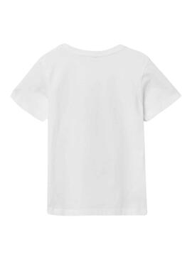T-Shirt Name It Tavik Blanc pour Garçon