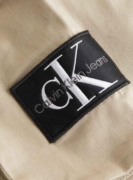 Pantalon Calvin Klein Cargo Beige pour Homme