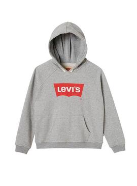 Sweat Levis Berlin Gris Fille