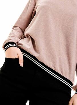 T-Shirt Only Roma Sport Rose pour Femme