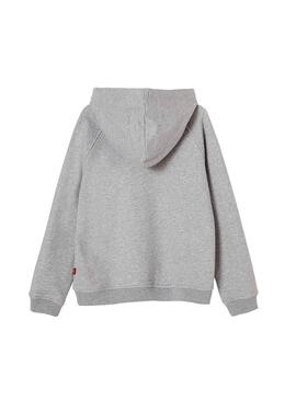 Sweat Levis Berlin Gris Fille