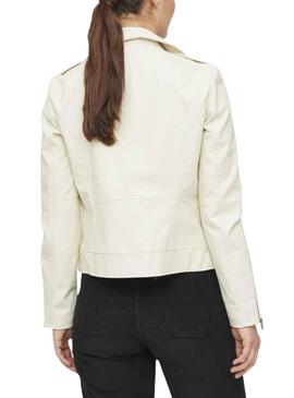 Veste Vila Coated Beige pour Femme