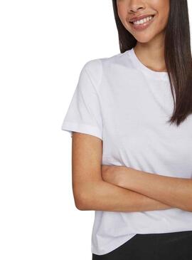 T-Shirt Vila Jauges Blanc pour Femme