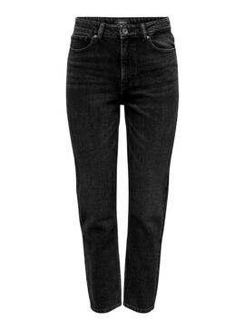 Pantalon Jeans Only Emily Ank Noire NAS997 Femme