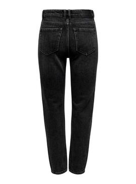 Pantalon Jeans Only Emily Ank Noire NAS997 Femme