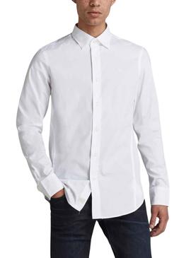 Chemise G-Star Dressed Super Slim Blanc