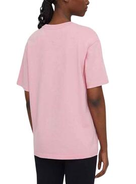 T-Shirt Tommy Jeans Bold Rosa pour Femme