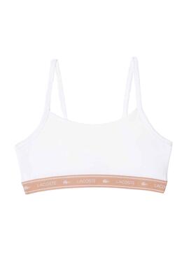 Soutien-gorge Lacoste Brasier Basic Blanc pour Femme