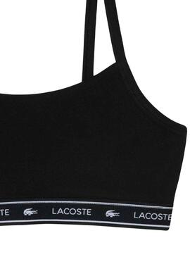 Brasier Lacoste Basic Noire pour Femme