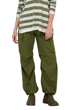 Pantalon Only Océan pourgoulotte Vert pour Femme