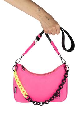 Sac à main Munich Rose Fuchsia Baguette pour Femme