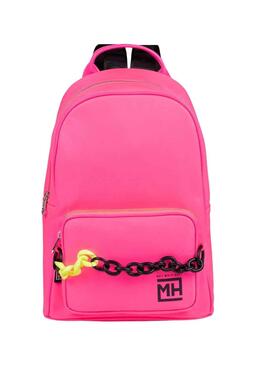 Sac à dos Munich Chaîne Rose Fuchsia pour Femme