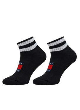 Chaussettes Tommy Jeans TH Uni Sport Noire Unisex