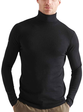Pull Superdry Merino Noire pour Homme