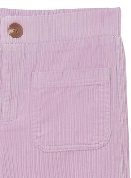 Pantalon Mayoral Velours côtelé Violet pour Fille