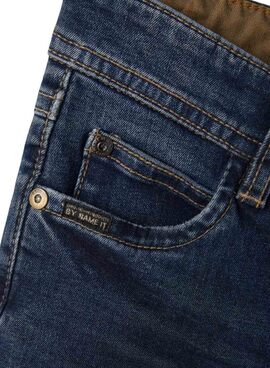 Pantalon Name It Theo Denim Bleu Oscuro pour Garçon