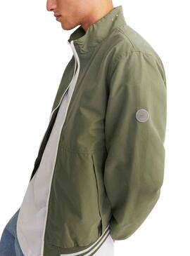 Veste Jack & Jones Montée Bomber Vert Homme